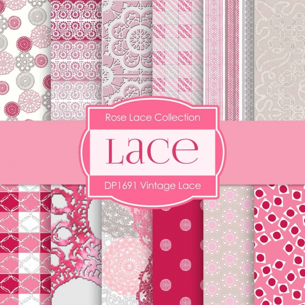 Download Digital Papers - Lace (DP1691) 