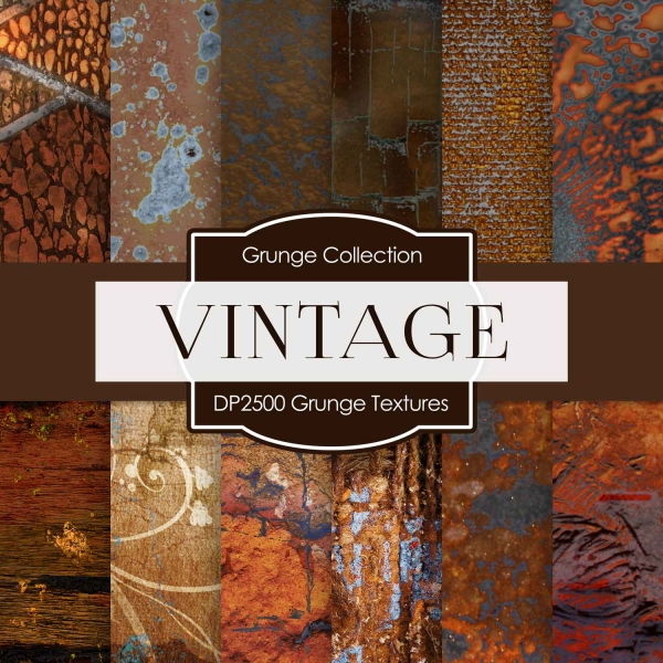 Download Digital Papers - Grunge Textures (DP2500) 