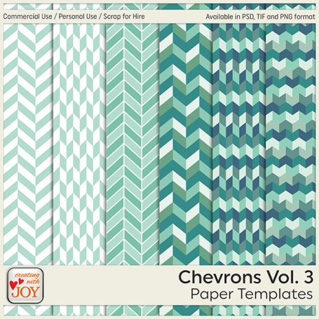 6 Commercial Use Chevron Paper