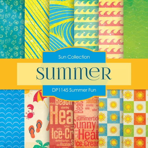 Download Digital Paper - Summer Fun (DP1145) 