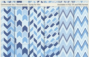 6 Commercial Use Chevron Paper