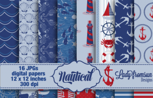 Nautical digital paper