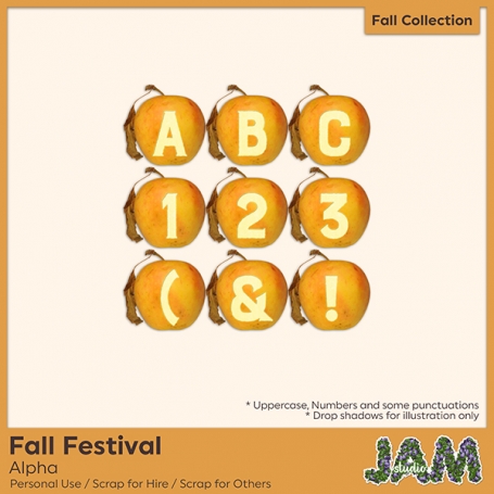 Fall Festival - Alphabet