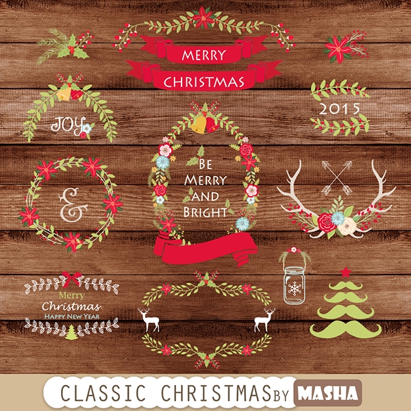 Download CLASSIC CHRISTMAS CLIPART 