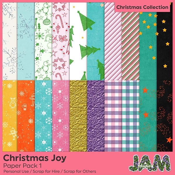 Download Christmas Joy - Paper Pack 1 