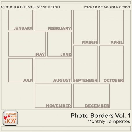 Photo Borders Vol. 1