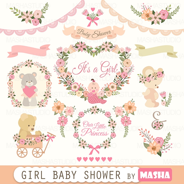 Download BABY SHOWER CLIPART 