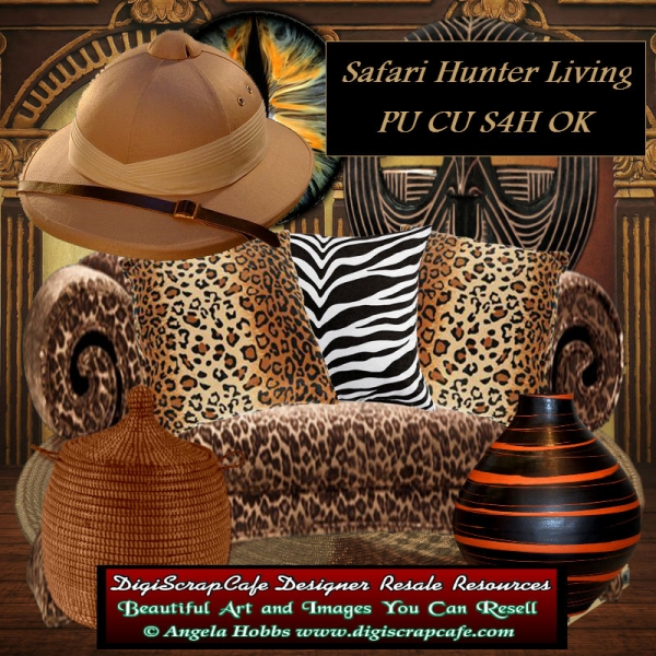Download Safari Hunter Living Transparent Commercial Use Clip Art 