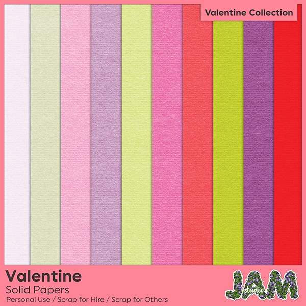 Download Valentine Solid Papers 