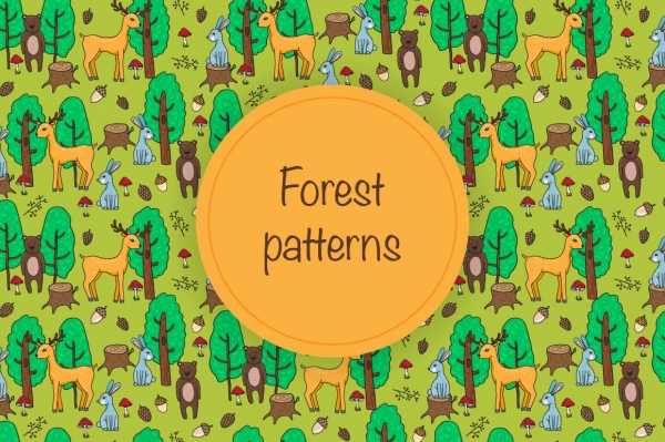 Download Forest patterns 