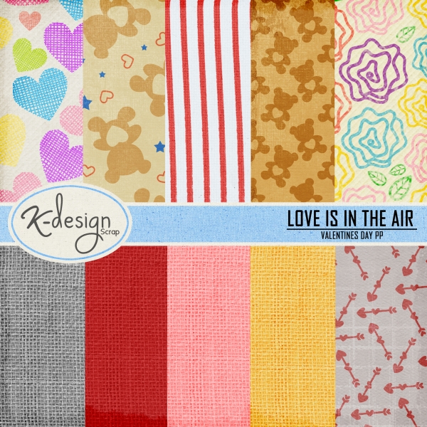 Download Love is in the Air Paper Pack 