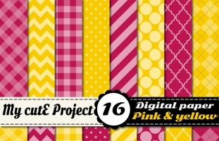 Pink & Yellow Digital