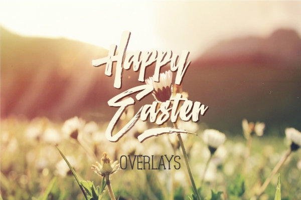 Download Easter Overlays & Lettering 