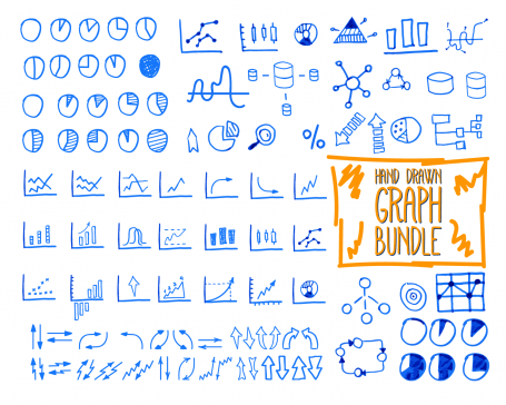 Hand Drawn Icons & Elements Set
