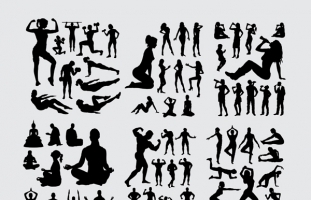 People Activity Silhouette