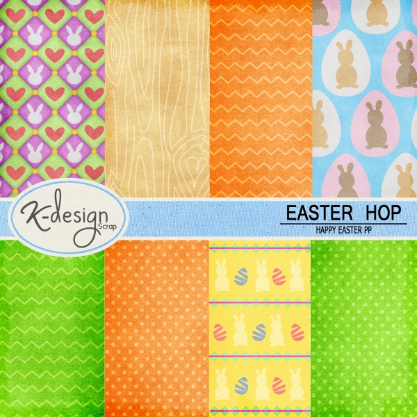 Download Easter Hop Paper Pack 