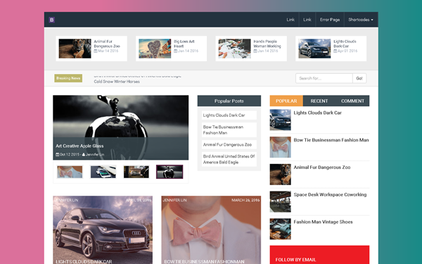 Download Kecipok Magz Responsive Blogger Template 