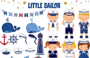 Little Sailor Clipart