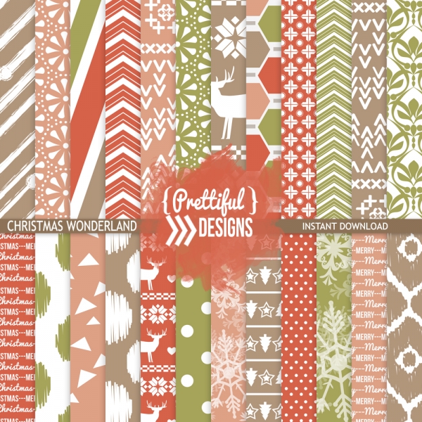 Download Christmas Wonderland Paper Pack  