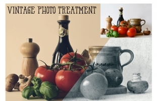 8 Vintage Matte Photo Effects