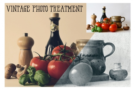 8 Vintage Matte Photo Effects