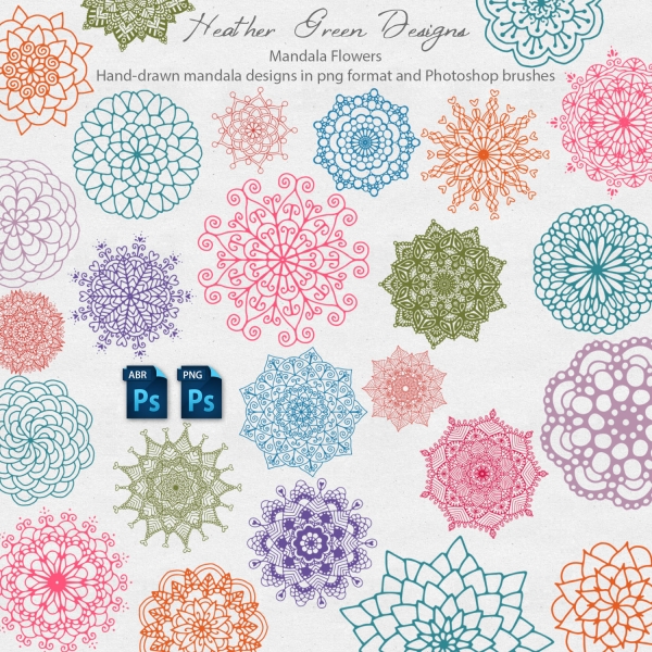 Download Mandala Flowers 