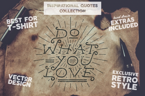 Download Inspirational Quotes Set + Extras 