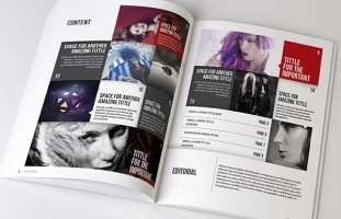 Design Magazine 7 Indesign Template