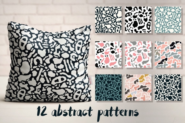 Download 12 Abstract Patterns 
