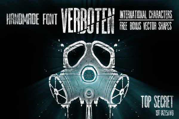 Download Handmade Font "Verboten" 