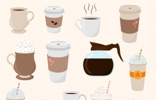 Coffee Cups Clipart