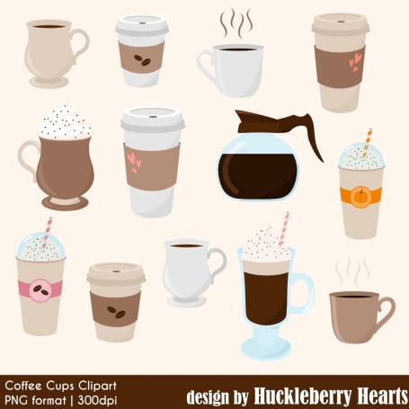 Coffee Cups Clipart