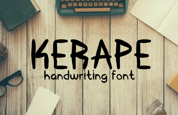 Download Kerape Handwritting Font 