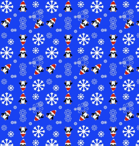 Penguin Christmas Pattern