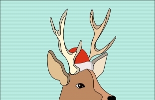 Christmas Deer	