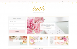 Lush // WordPress Theme