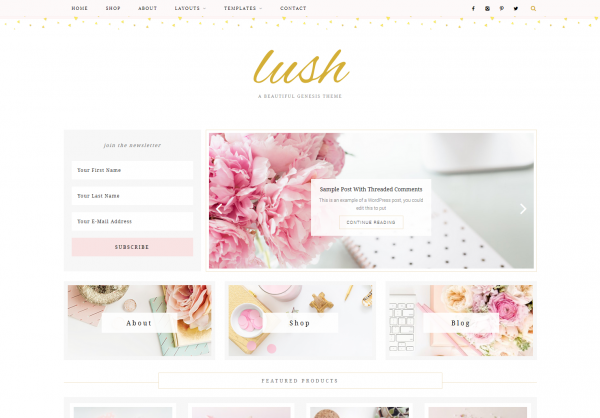 Download Lush // WordPress Theme 