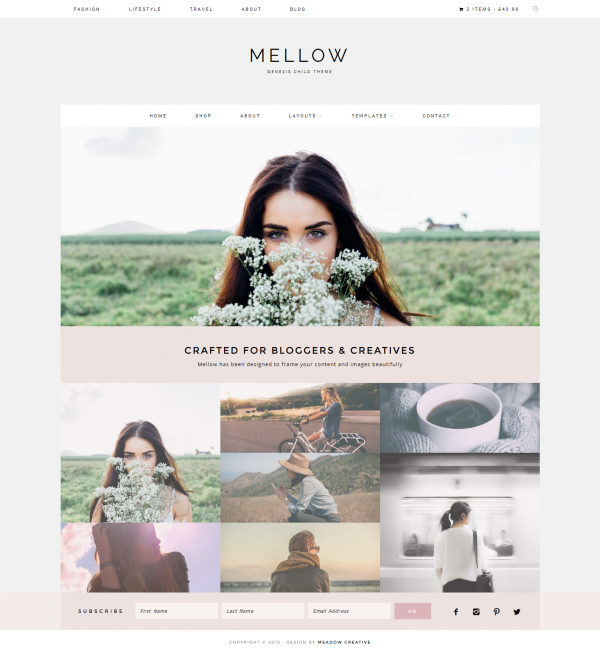 Download Mellow // WordPress Theme 