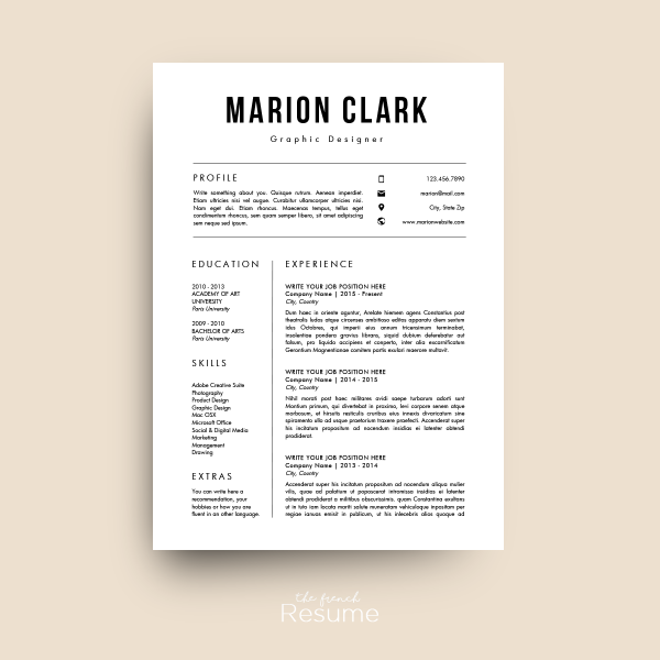 Download Modern Simple and Design CV 