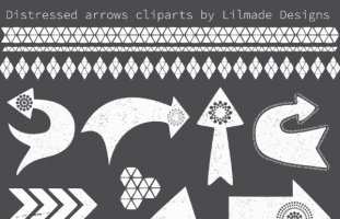 Chalkboard Arrow Clipart