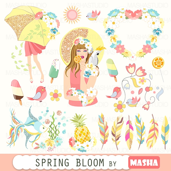 Download Spring Bloom Clipart 