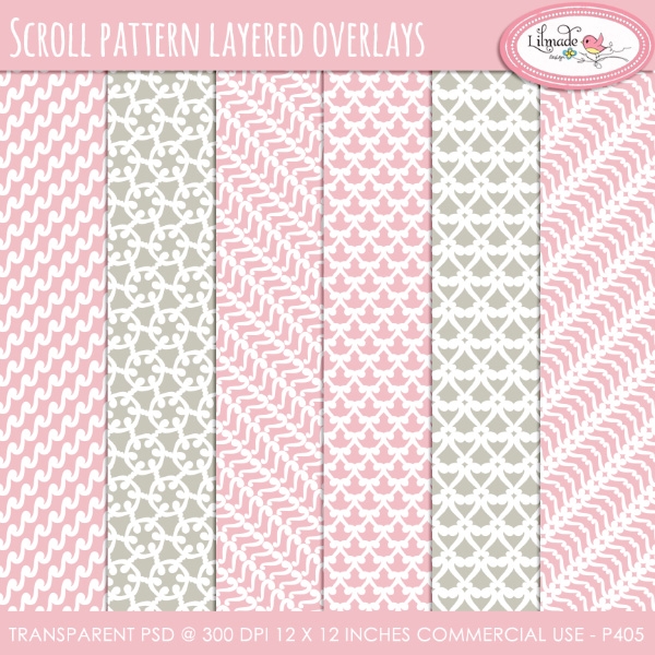 Download Scroll pattern overlays 