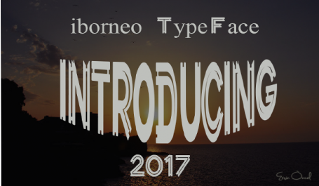 Iborneo Inline Typeface
