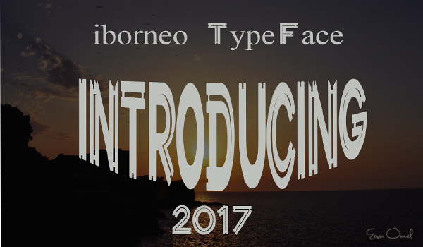Download Iborneo Inline Typeface 
