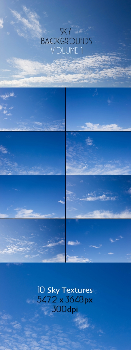 Sky Backgrounds Vol. 1