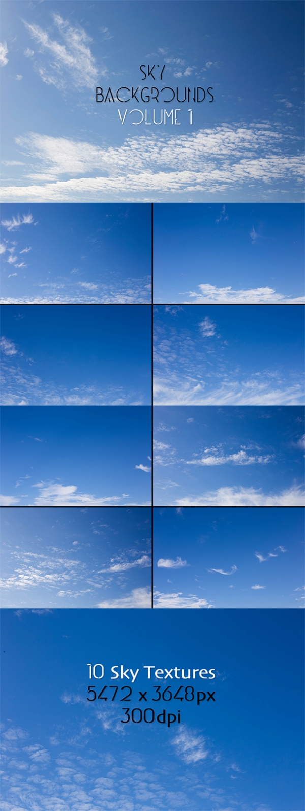 Download Sky Backgrounds Vol. 1 