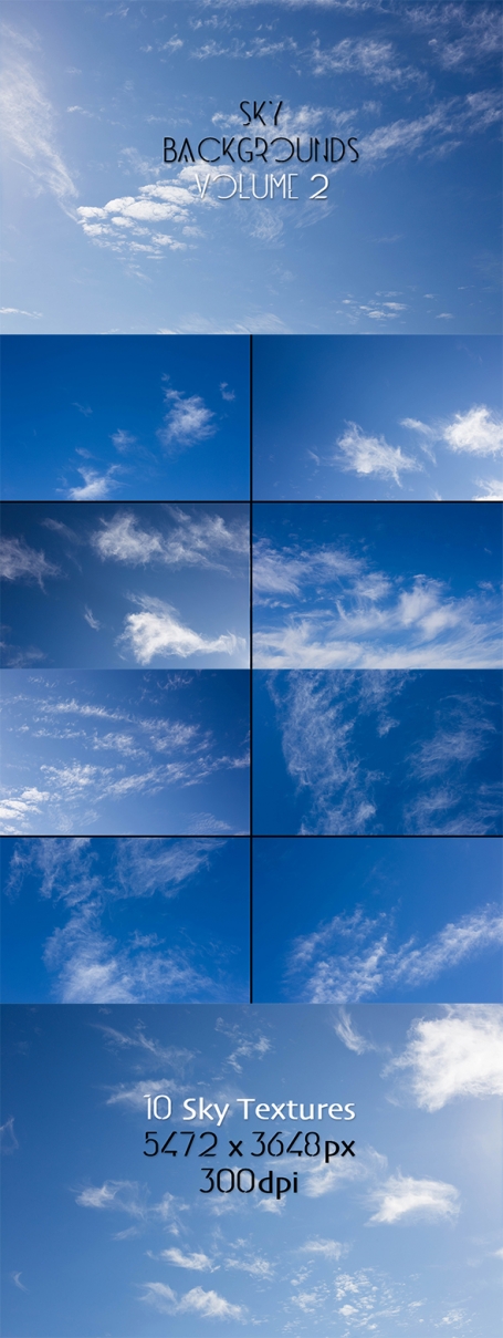 Sky Backgrounds Vol. 2