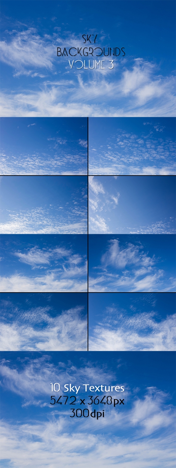 Download Sky Backgrounds Vol. 3 