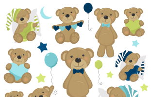 Teddy Bear Clipart, Bear Clip Art,