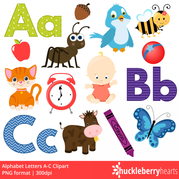 alphabet clipart letters
